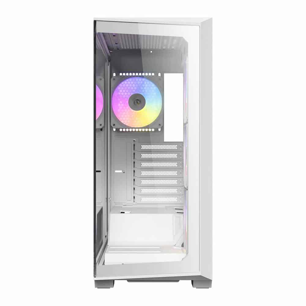 (image for) Antec C3 ARGB Mid Tower Tempered Glass PC Gaming Case White